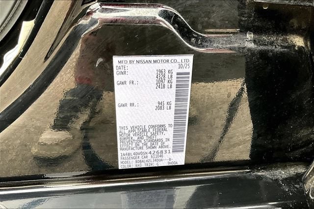 2025 Nissan Altima SV - Photo 19