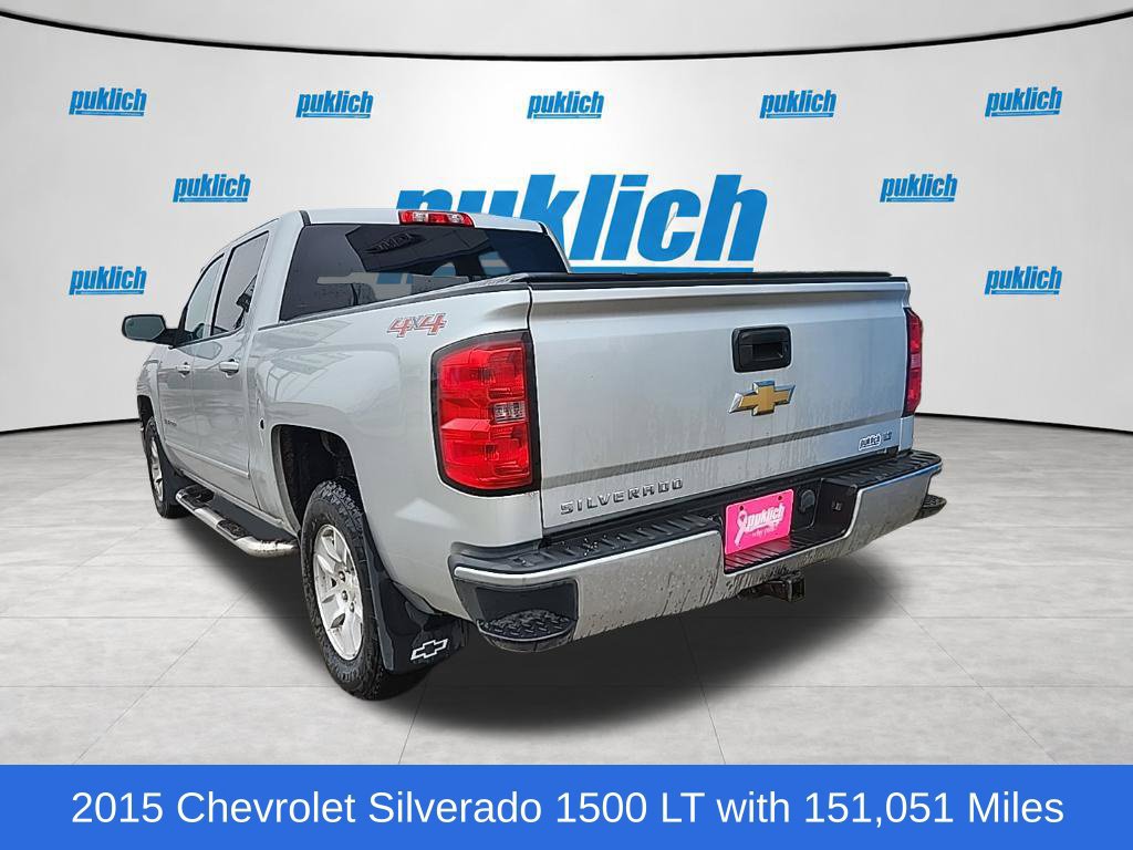 Used 2015 Chevrolet Silverado 1500 LT with VIN 3GCUKREC3FG125999 for sale in Valley City, ND