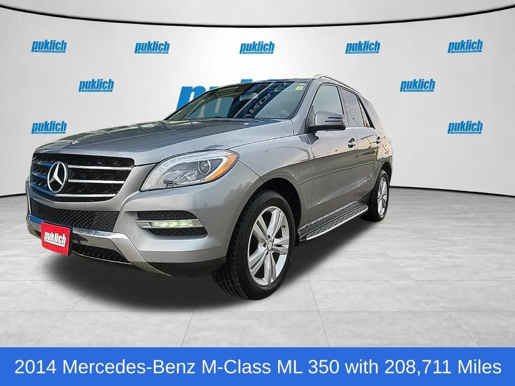 Used 2014 Mercedes-Benz M-Class ML350 with VIN 4JGDA5HB5EA381634 for sale in Valley City, ND