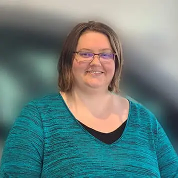 Staff member Rebeca Fitzell from ID_357646