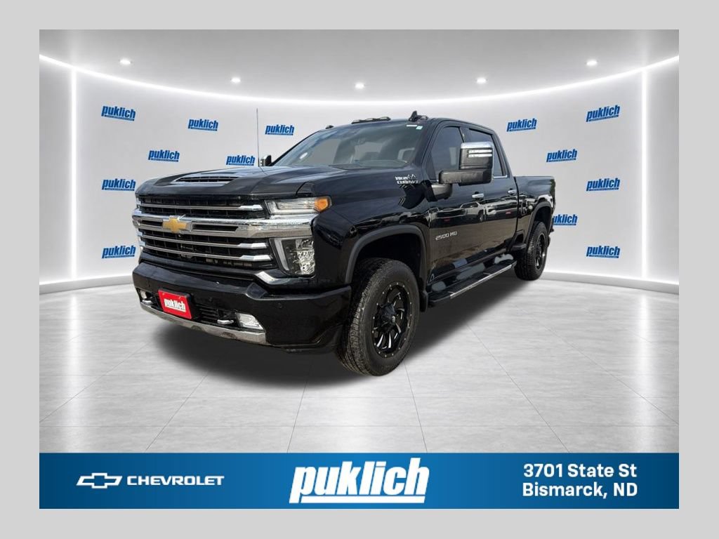 Black 2020 Chevrolet Silverado 2500HD Pickup Truck Four-Wheel Drive Automatic