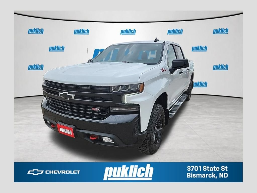 Summit White 2022 Chevrolet Silverado 1500 Pickup Truck Four-Wheel Drive Automatic
