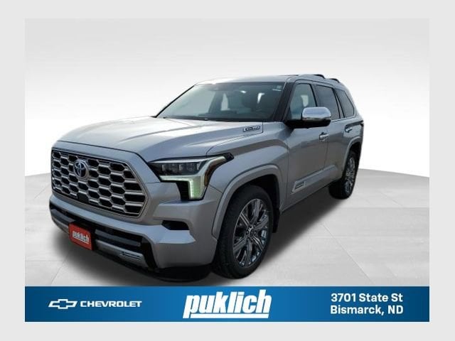 Silver 2024 Toyota Sequoia Capstone 4WD SUV / Crossover Four-Wheel Drive Automatic