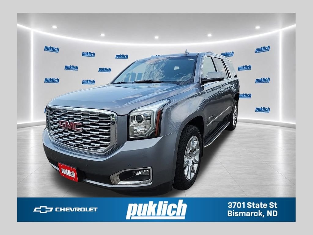 Gray (Satin Steel Metallic) 2018 GMC Yukon SUV / Crossover Four-Wheel Drive Automatic