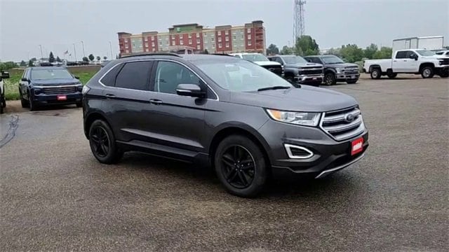 Used 2017 Ford Edge SEL with VIN 2FMPK4J97HBB66163 for sale in Bismarck, ND