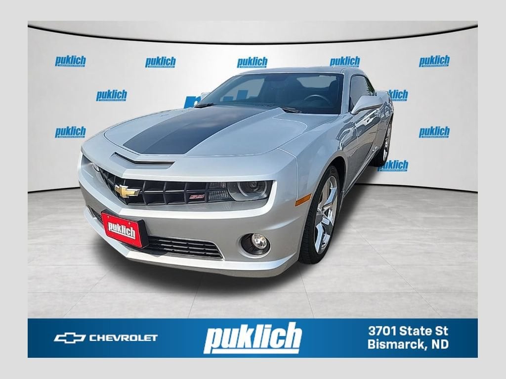 Silver Ice Metallic 2010 Chevrolet Camaro Coupe Rear-Wheel Drive Manual