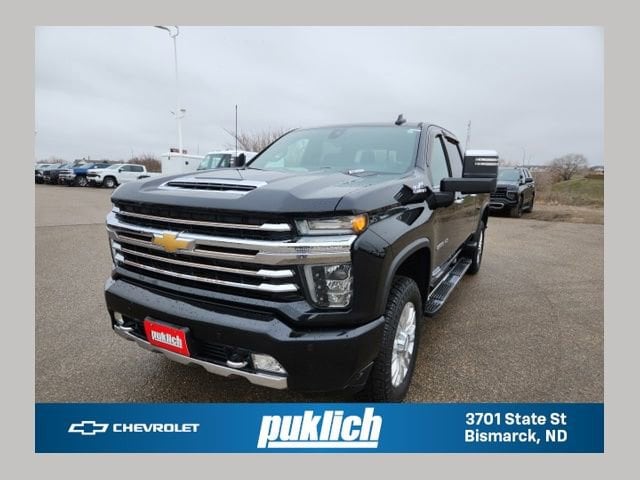 Black 2020 Chevrolet Silverado 2500HD High Country Crew Cab 4WD Pickup Truck Four-Wheel Drive Automatic