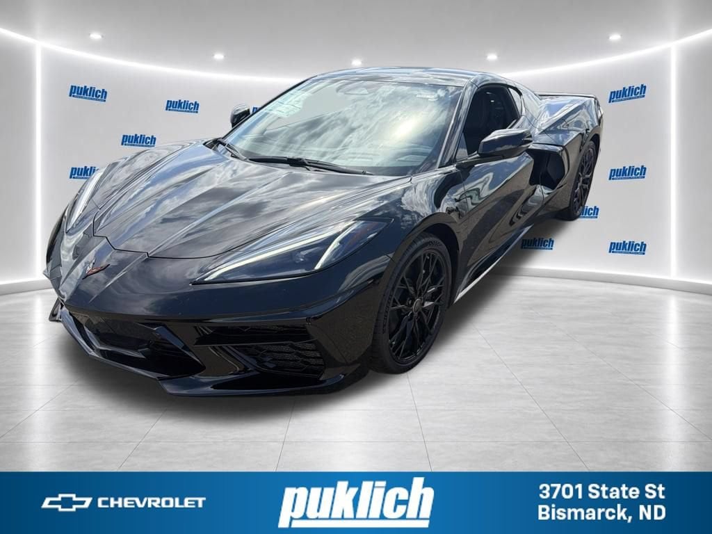 Black 2027 Chevrolet Corvette Coupe Rear-Wheel Drive Automatic