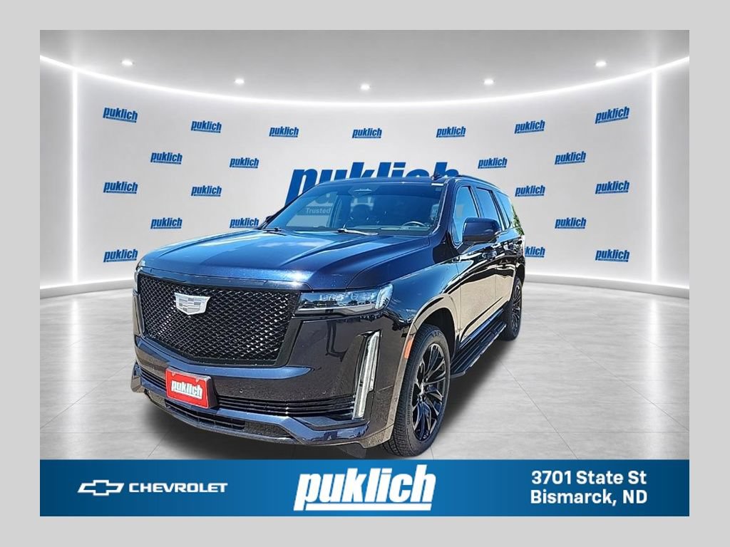 Dark Moon Blue Metallic 2021 Cadillac Escalade SUV / Crossover Four-Wheel Drive Automatic