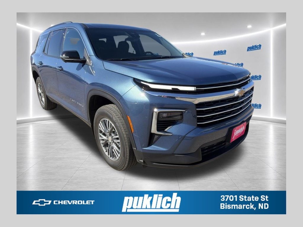 Lakeshore Blue Metallic 2026 Chevrolet Traverse SUV / Crossover Four-Wheel Drive Automatic