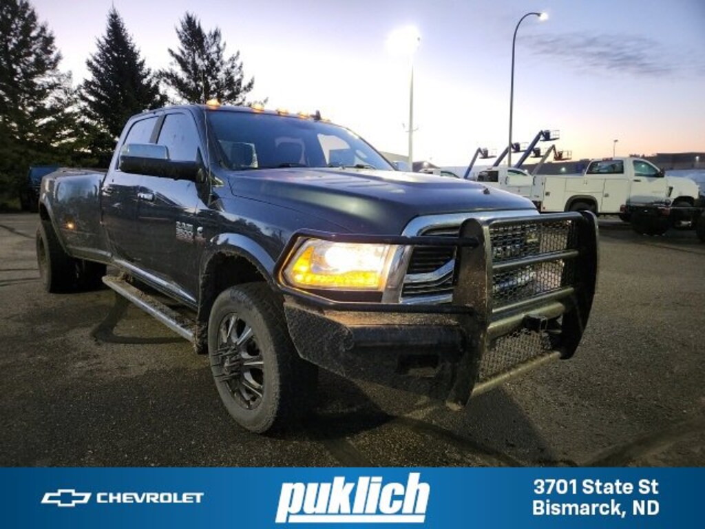 Used 2018 Ram 3500 Limited Crew Cab 4x4 8 Box Truck