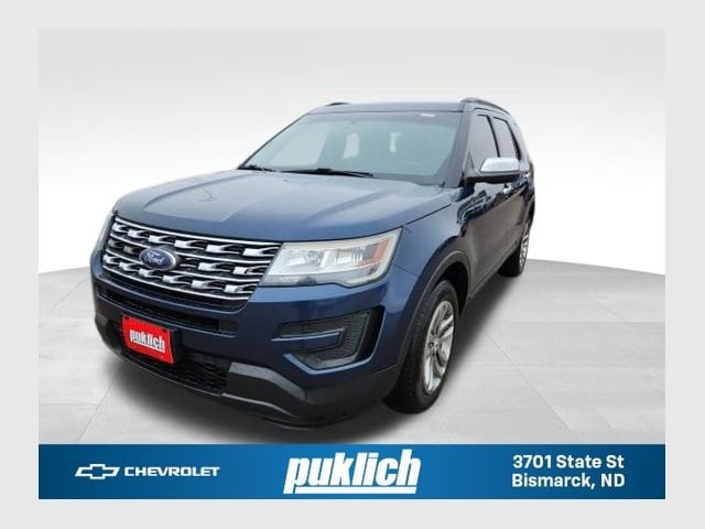 Blue 2017 Ford Explorer AWD SUV / Crossover All-Wheel Drive Automatic