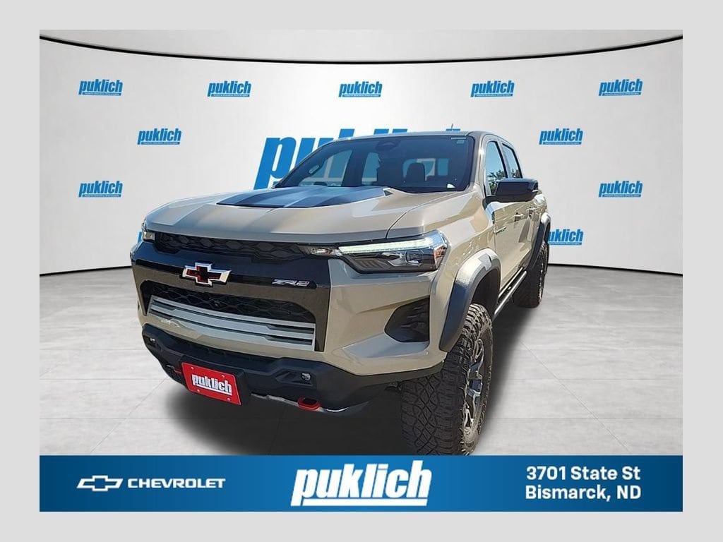 Sand Dune Metallic 2024 Chevrolet Colorado Pickup Truck Four-Wheel Drive Automatic