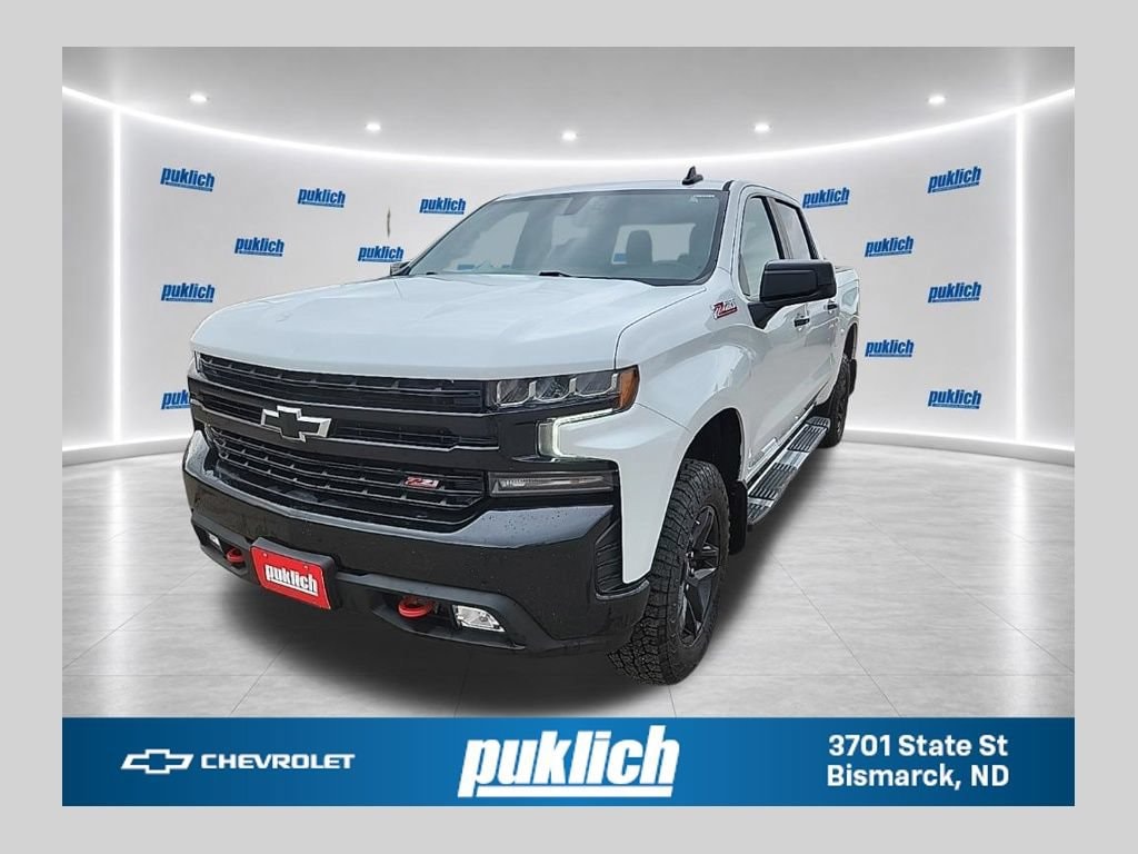 Summit White 2022 Chevrolet Silverado 1500 Pickup Truck Four-Wheel Drive Automatic