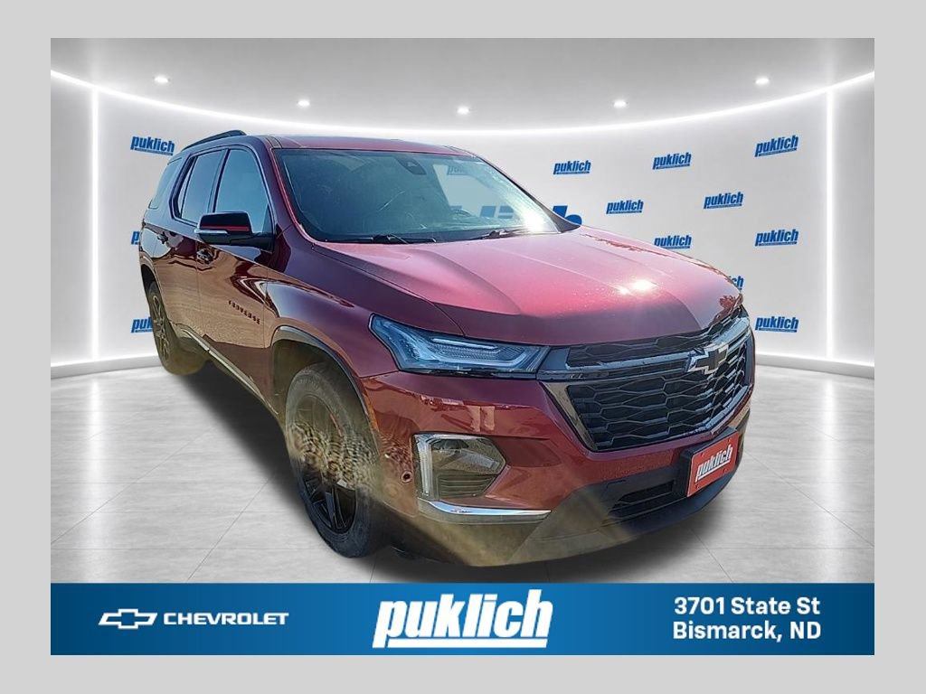 Radiant Red Tintcoat 2023 Chevrolet Traverse SUV / Crossover Four-Wheel Drive Automatic