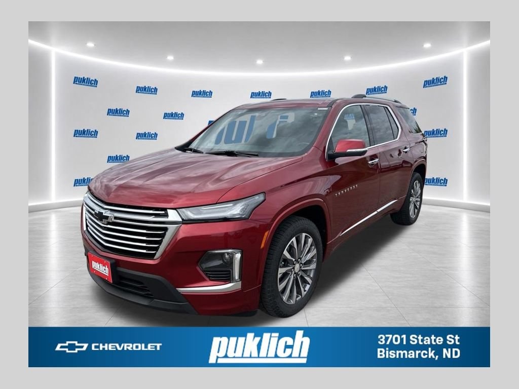 Radiant Red Tintcoat 2023 Chevrolet Traverse SUV / Crossover Four-Wheel Drive Automatic
