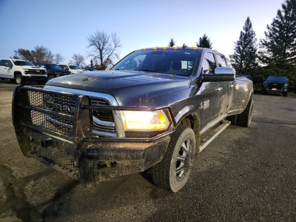 Used 2018 Ram 3500 Limited Crew Cab 4x4 8 Box Truck
