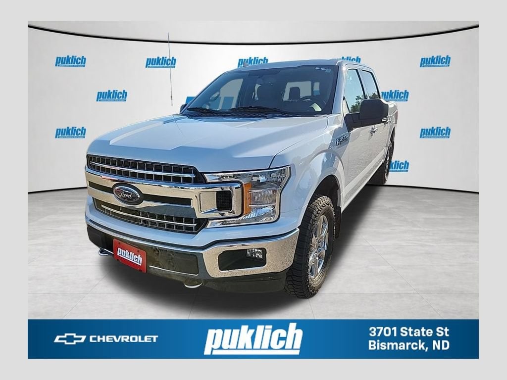 White 2018 Ford F-150 Pickup Truck Four-Wheel Drive Automatic