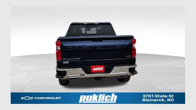 Northsky Blue Metallic 2023 Chevrolet Silverado 1500 LTZ Crew Cab 4WD Pickup Truck Four-Wheel Drive Automatic