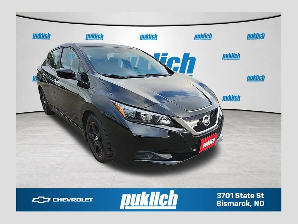 Black 2021 Nissan LEAF Hatchback Front-Wheel Drive Automatic