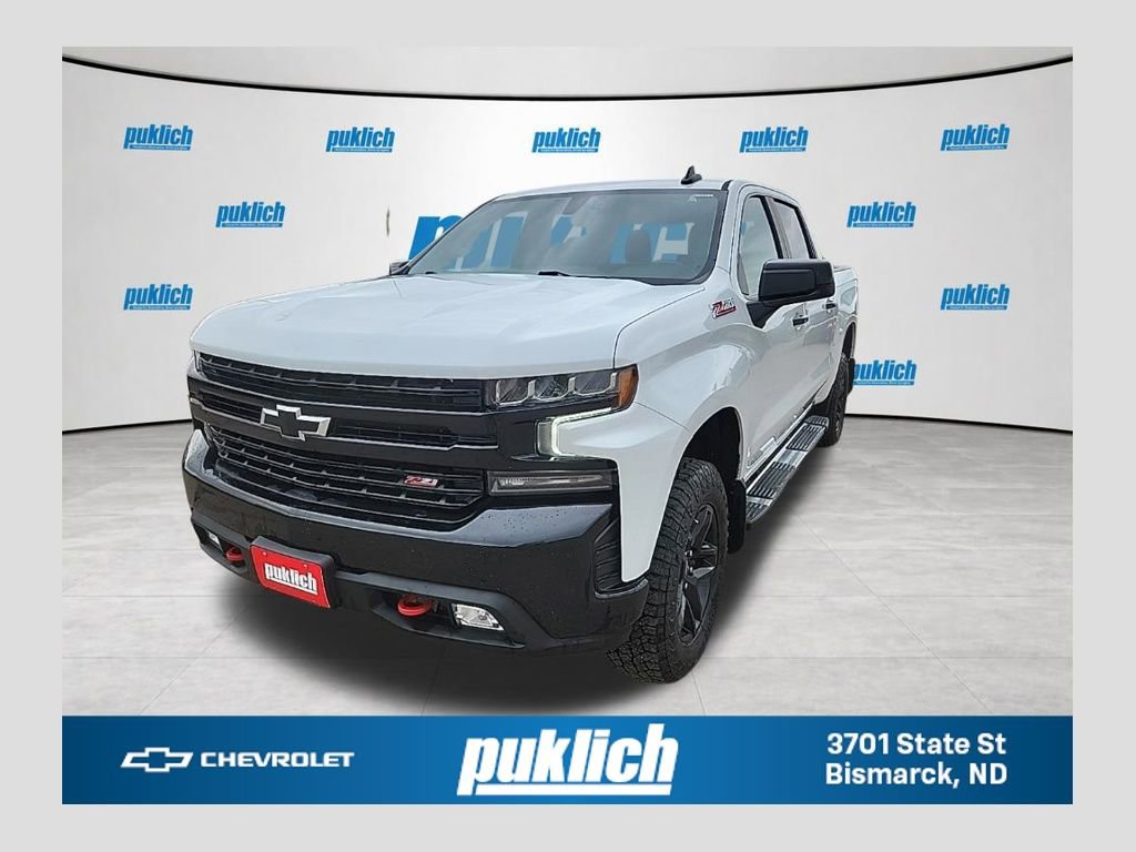 Summit White 2022 Chevrolet Silverado 1500 Pickup Truck Four-Wheel Drive Automatic