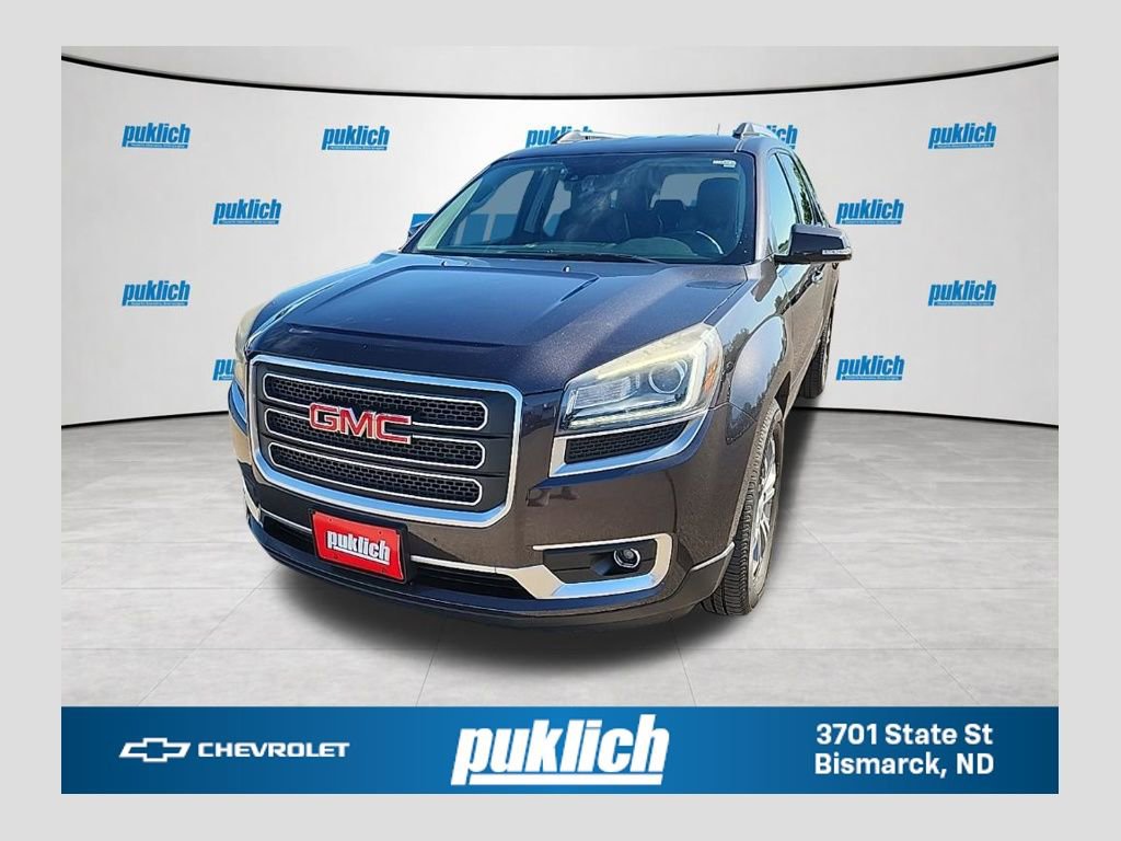 Gray (Iridium Metallic) 2015 GMC Acadia SLT-1 AWD SUV / Crossover All-Wheel Drive Automatic