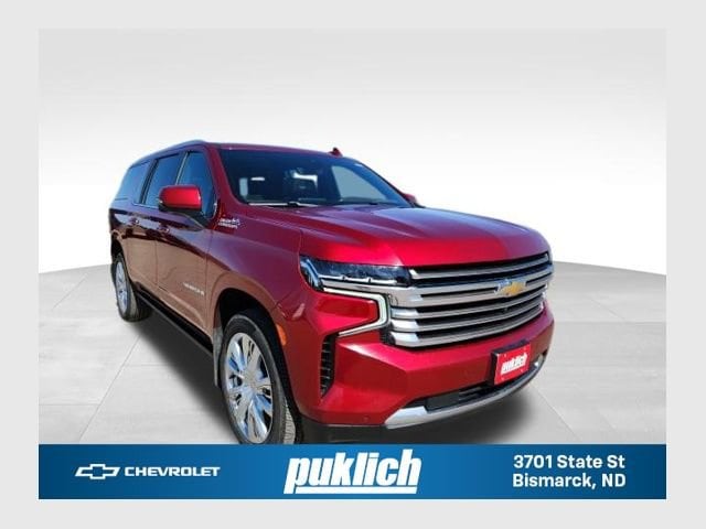 Cherry Red Tintcoat 2021 Chevrolet Suburban High Country 4WD SUV / Crossover Four-Wheel Drive Automatic