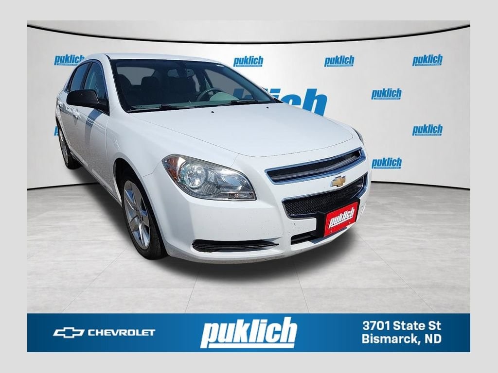 Summit White 2012 Chevrolet Malibu Sedan Front-Wheel Drive Automatic