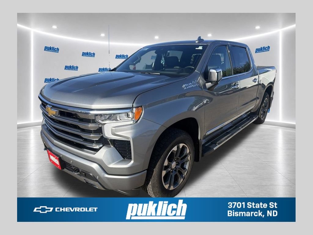 Sterling Gray Metallic 2026 Chevrolet Silverado 1500 Pickup Truck Four-Wheel Drive Automatic
