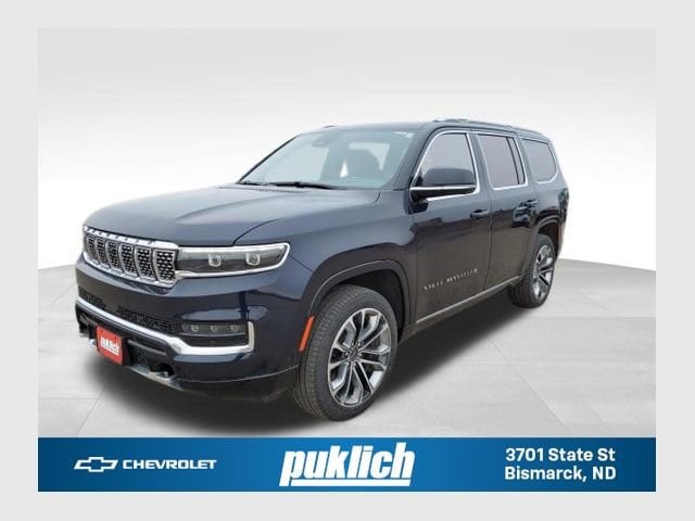 Blue 2024 Jeep Grand Wagoneer Series III 4WD SUV / Crossover Four-Wheel Drive Automatic