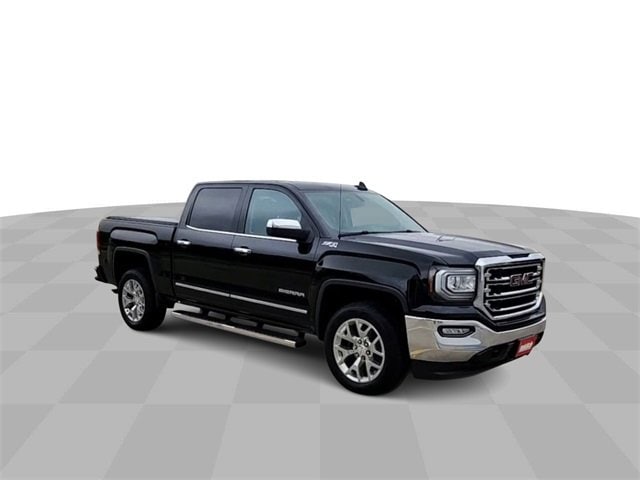 Used 2017 GMC Sierra 1500 SLT with VIN 3GTU2NEC1HG211422 for sale in Valley City, ND