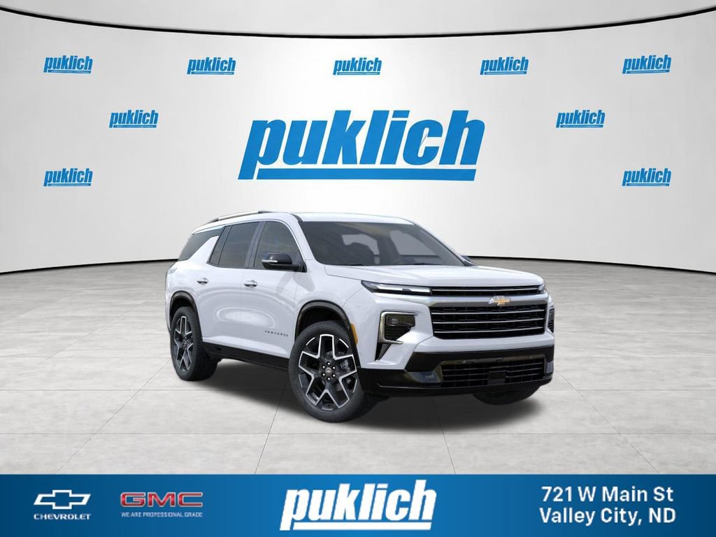 Polar White Tricoat 2026 Chevrolet Traverse SUV / Crossover Four-Wheel Drive Automatic