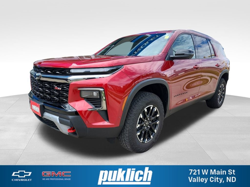 Radiant Red Tintcoat 2025 Chevrolet Traverse Z71 AWD SUV / Crossover Four-Wheel Drive Automatic