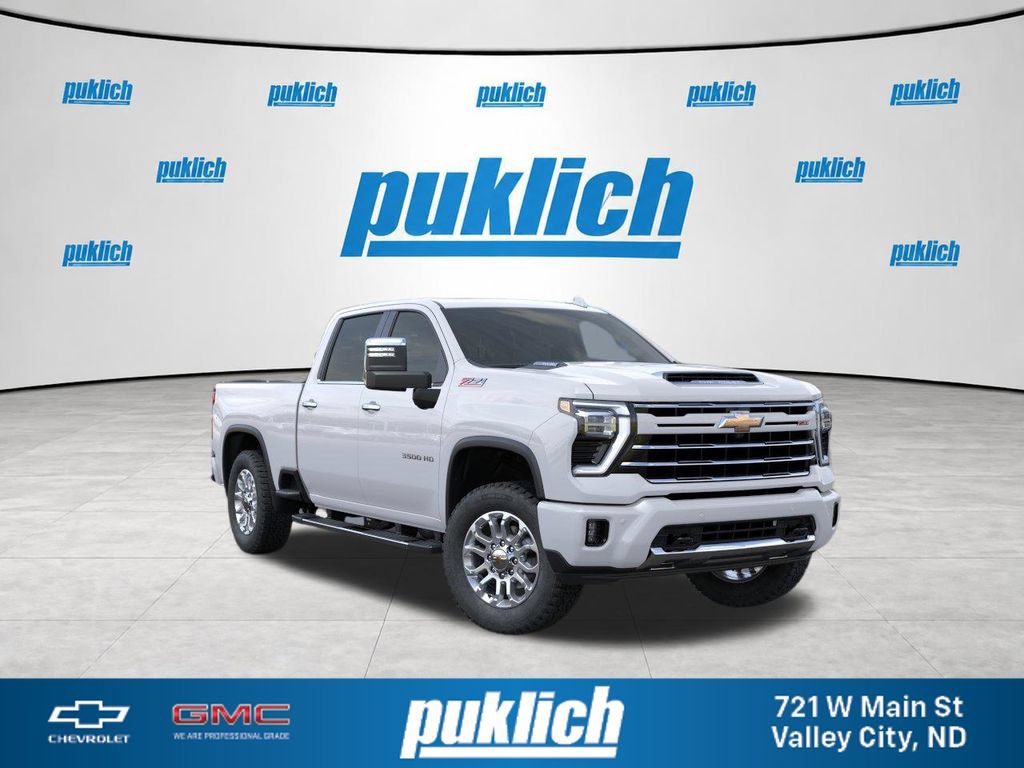 Summit White 2026 Chevrolet Silverado 3500HD Pickup Truck Four-Wheel Drive Automatic