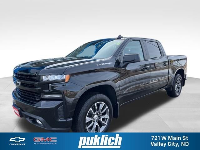 Black 2020 Chevrolet Silverado 1500 RST Crew Cab 4WD Pickup Truck Four-Wheel Drive Automatic