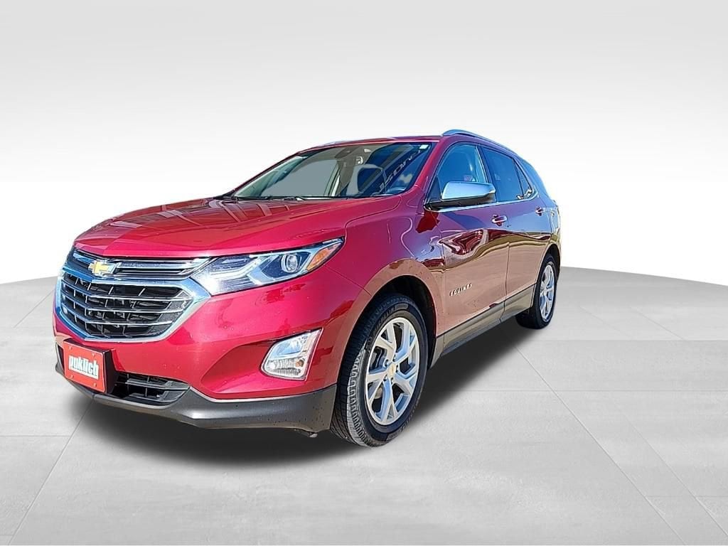 Used 2018 Chevrolet Equinox Premier with VIN 2GNAXVEV7J6263331 for sale in Valley City, ND