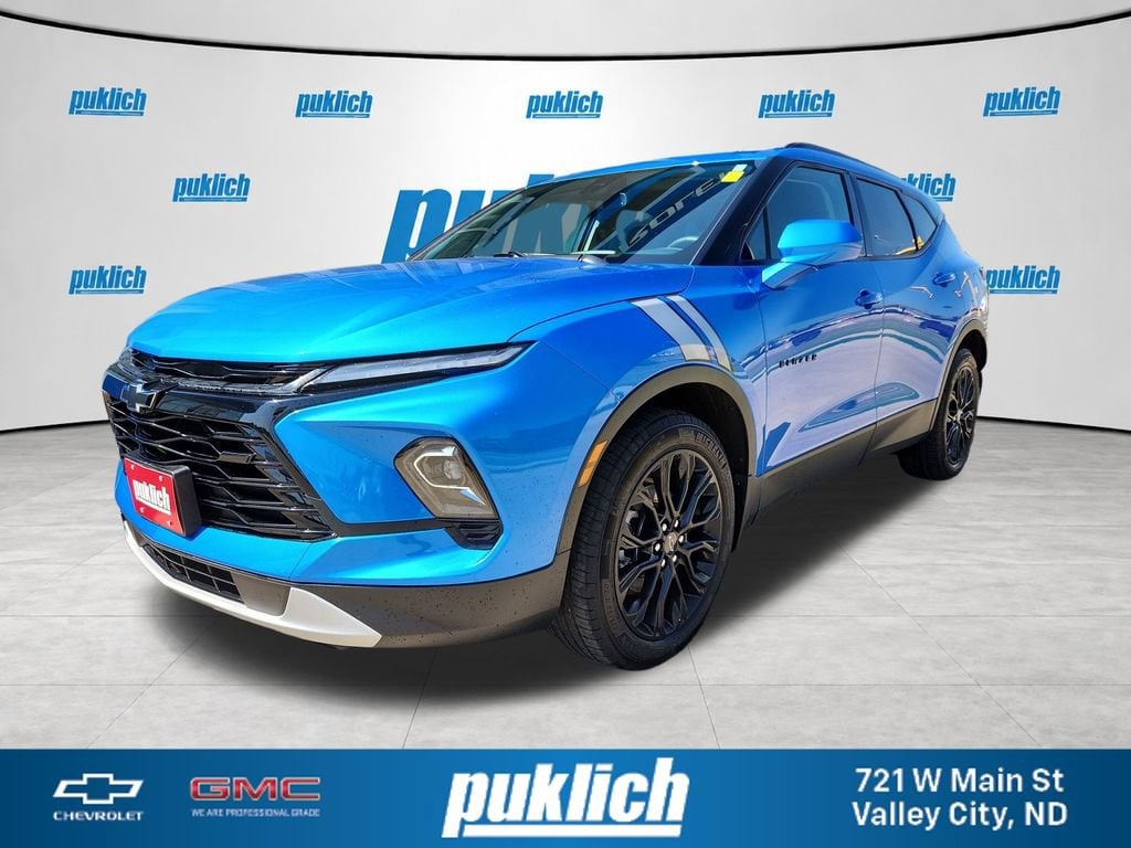 Riptide Blue Metallic 2024 Chevrolet Blazer SUV / Crossover All-Wheel Drive Automatic