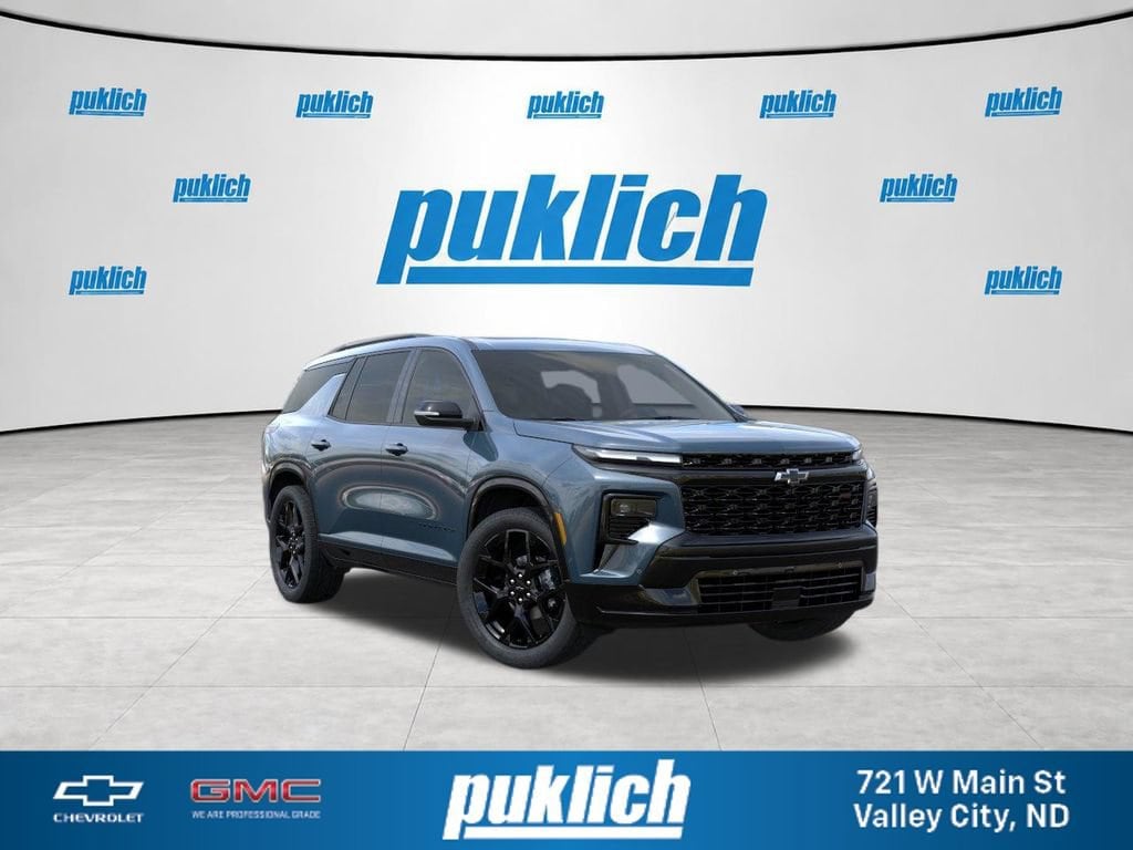 Lakeshore Blue Metallic 2026 Chevrolet Traverse SUV / Crossover Four-Wheel Drive Automatic