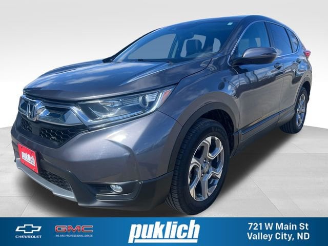 Gray 2018 Honda CR-V EX-L AWD with Navigation SUV / Crossover All-Wheel Drive Automatic