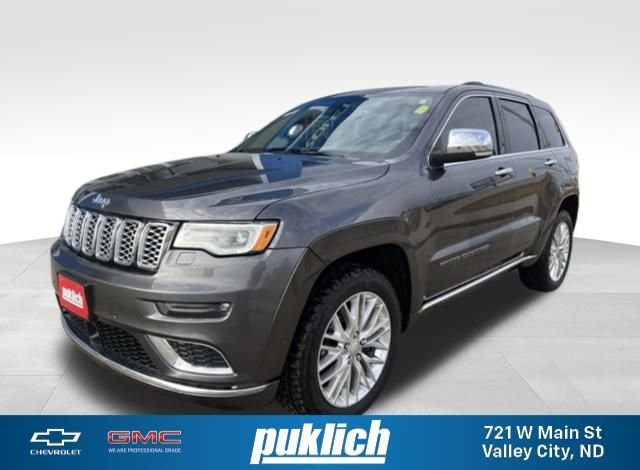 Gray 2018 Jeep Grand Cherokee Summit 4WD SUV / Crossover Four-Wheel Drive Automatic