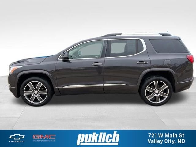 Gray (Iridium Metallic) 2018 GMC Acadia Denali AWD SUV / Crossover Four-Wheel Drive Automatic