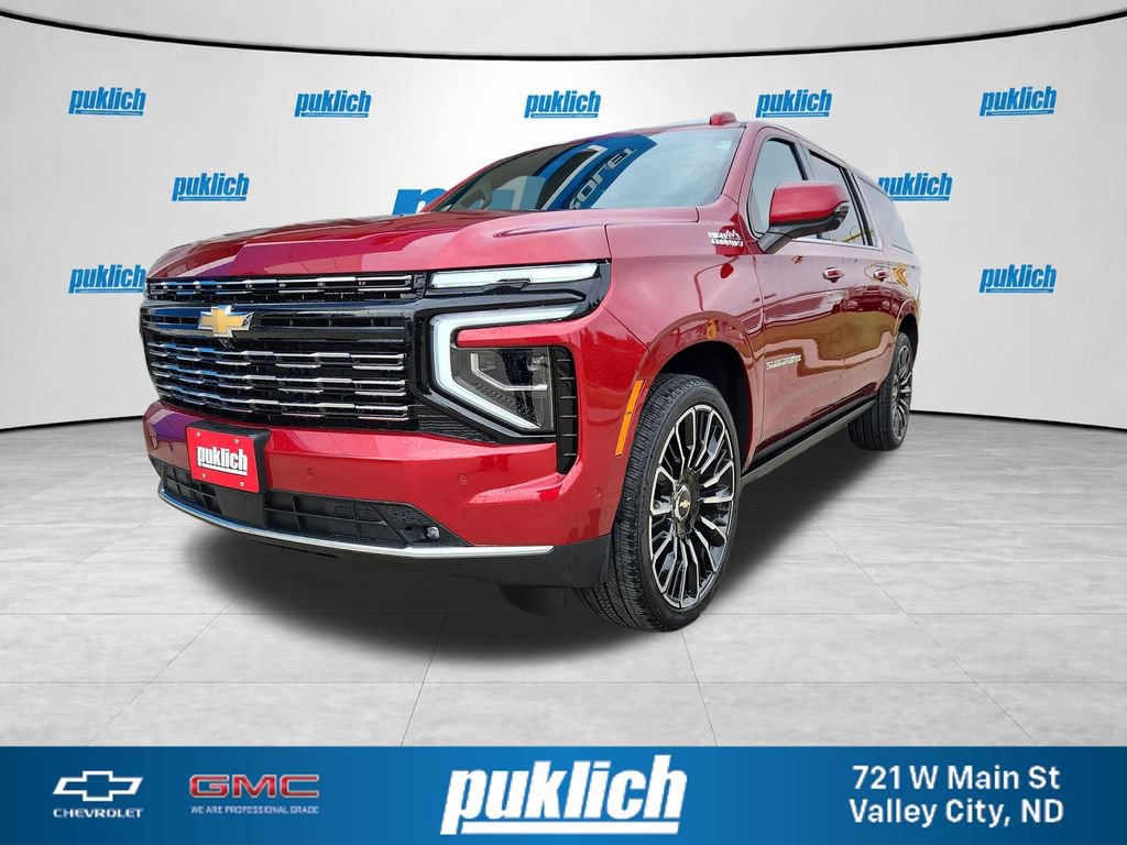 Radiant Red Tintcoat 2026 Chevrolet Suburban SUV / Crossover Four-Wheel Drive Automatic