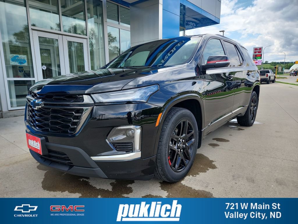 Mosaic Black Metallic 2023 Chevrolet Traverse Premier AWD SUV / Crossover Four-Wheel Drive Automatic