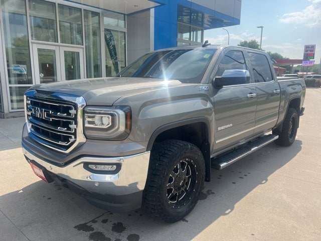 Used 2017 GMC Sierra 1500 SLT with VIN 3GTU2NEJ7HG324581 for sale in Valley City, ND