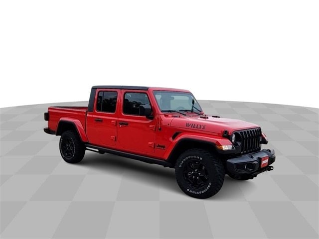 Used 2021 Jeep Gladiator WILLYS with VIN 1C6HJTAG7ML568920 for sale in Valley City, ND