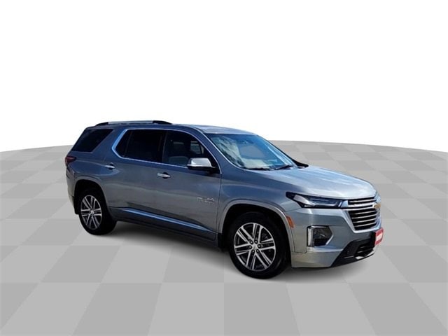 Used 2023 Chevrolet Traverse High Country with VIN 1GNEVNKW2PJ299170 for sale in Valley City, ND