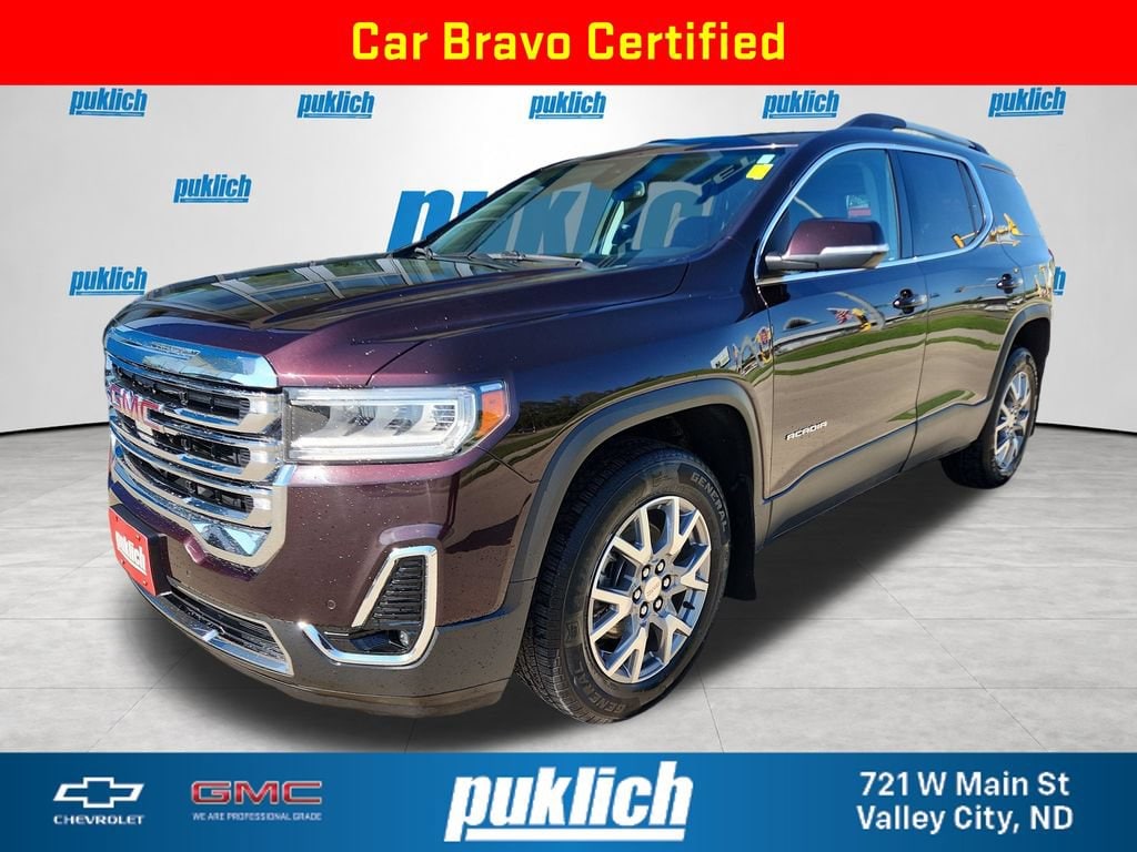 Red Mahogany Metallic 2021 GMC Acadia SUV / Crossover Four-Wheel Drive Automatic
