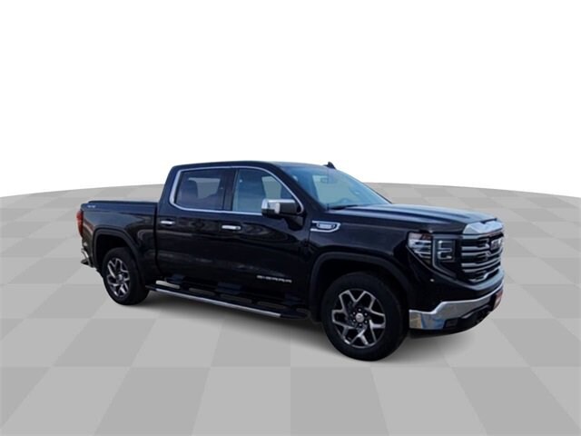 Used 2022 GMC Sierra 1500 SLT with VIN 3GTUUDET3NG560355 for sale in Valley City, ND
