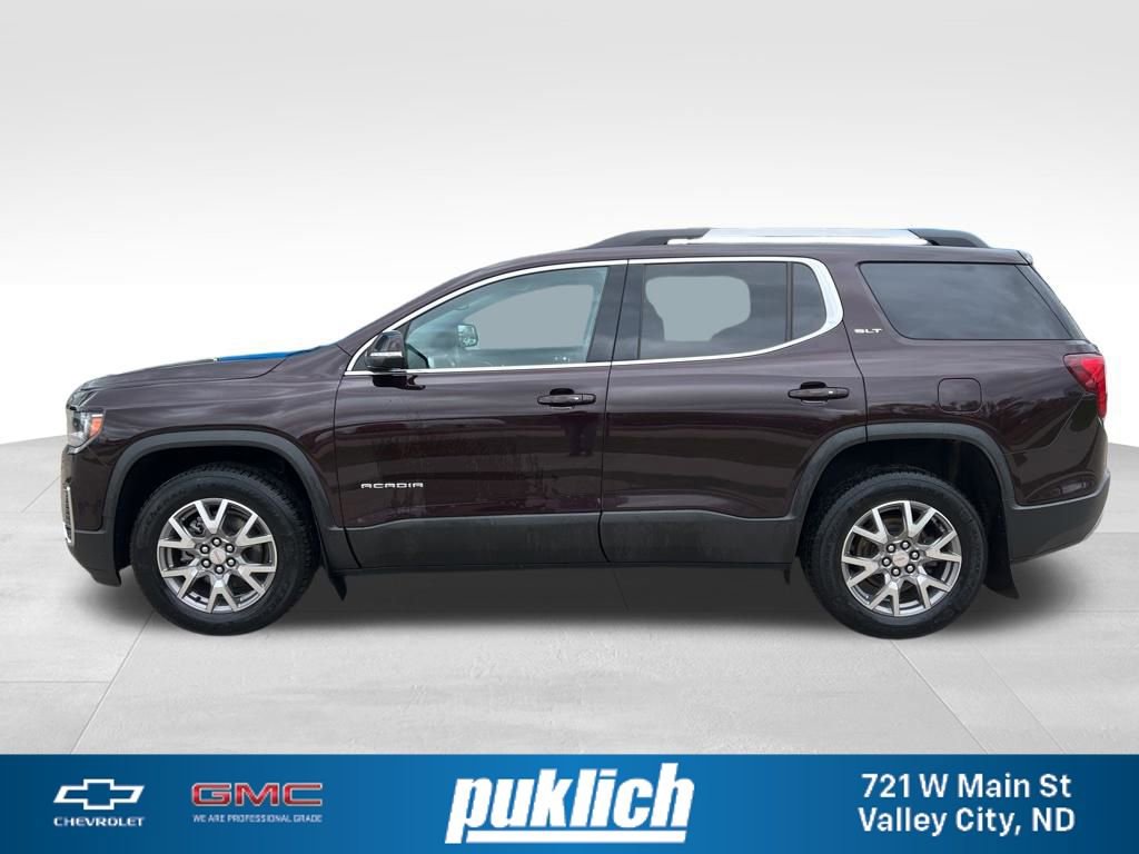 Red Mahogany Metallic 2021 GMC Acadia SLT AWD SUV / Crossover Four-Wheel Drive Automatic