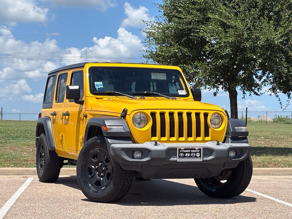 Used 2018 Jeep Wrangler Unlimited Sport SUV